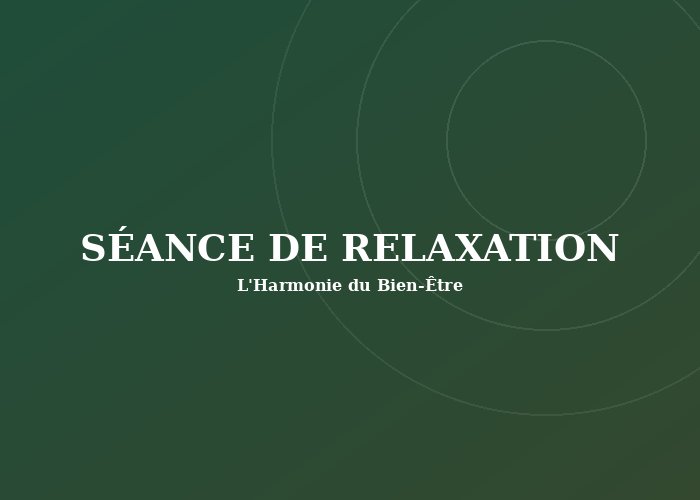 Détente profonde Cliente détendue après une séance de bien-être à L'Harmonie du Bien-Être