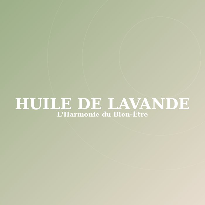 Huile de Lavande Huile essentielle de lavande L'Harmonie du Bien-Être